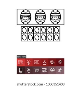 Easter vector icon
