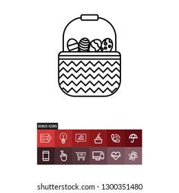 Easter vector icon