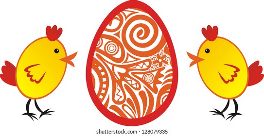 Easter vector illustration