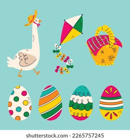 Easter Vector Illustration Design. Easter season.