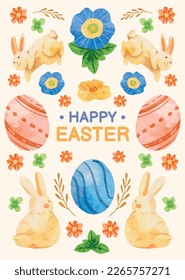 Easter Vector Illustration Design. Easter season.