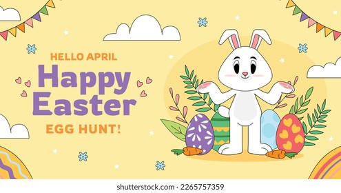 Easter Vector Illustration Design. Easter season.