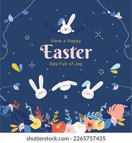 Easter Vector Illustration Design. Easter season.