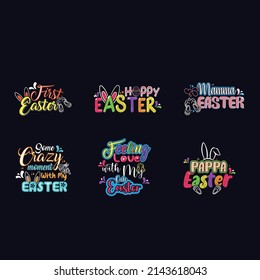 Easter vector t shirt design