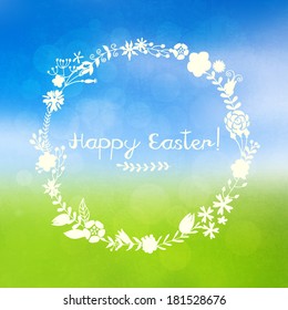 Easter vintage illustration