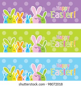 Easter web banners