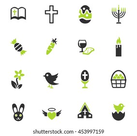 easter web icons for user interface design