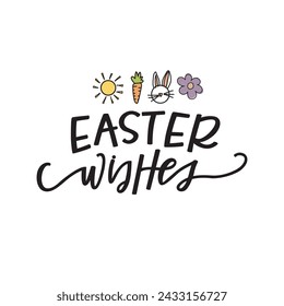 Easter Wishes spring clip art