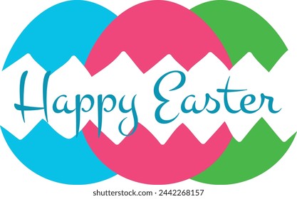 Easter Wishes, Typography for print or use as poster, card, flyer or T Shirt