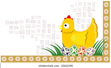 Easter-hen