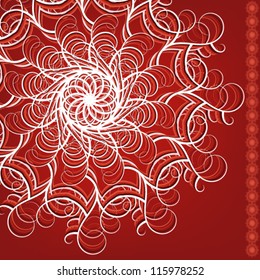 Eastern arabesque, corner vignette