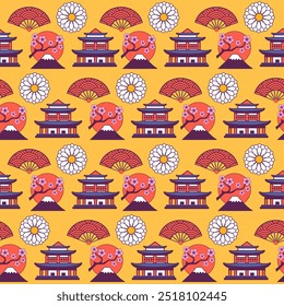 design de fundo oriental para capa, têxtil, papel de parede, 