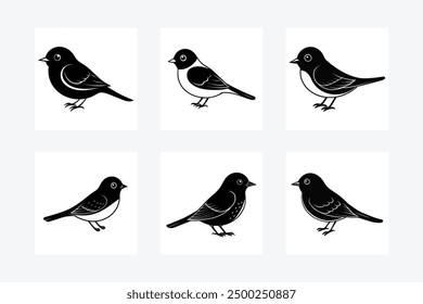 Eastern Bluebird Vector Illustration - Printable Graphics Design File