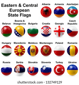 Eastern & Central European State Flags