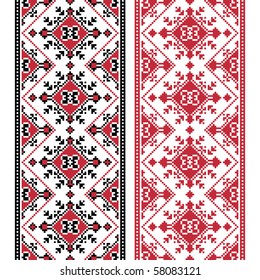Eastern Europe folk motif