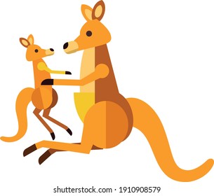 Eastern Kangaroos in the wild
