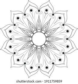 Eastern mandala; Indian culture; Buddhist religion 2