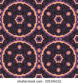 eastern ornament,  seamless pattern, vector image