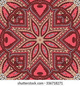 eastern ornament ,  seamless pattern, vector image