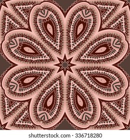 eastern ornament ,  seamless pattern, vector image