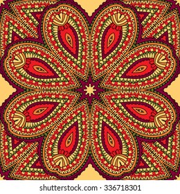 Eastern ornament, seamless pattern, vector image