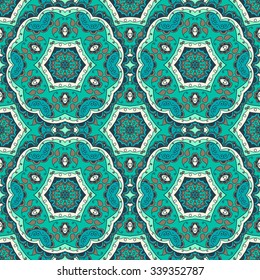 Eastern ornament, seamless pattern, vector image
