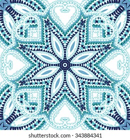 Eastern ornament, seamless pattern, vector image
