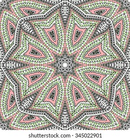 eastern ornament ,  seamless pattern, vector image
