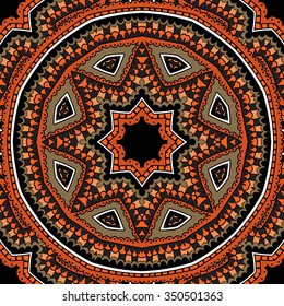 Eastern ornament, seamless pattern, vector image