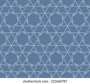 Eastern pattern. Seamless vector background