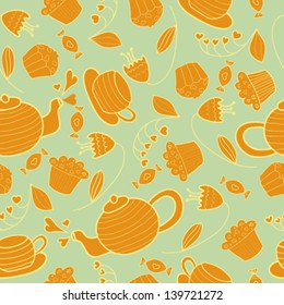 ea,sweets seamless doodle pattern. Copy that square to the side and you'll get seamlessly tiling pattern which gives the resulting image the ability to be repeated or tiled without visible seams.