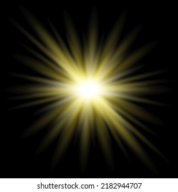 Easy Add Lens Flare Effects Overlay Stock Vector (Royalty Free ...