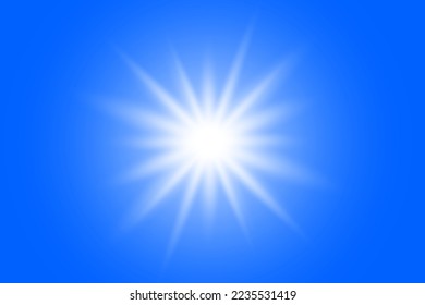 Fácil de añadir efectos de brillo de lente para diseños de superposición o modo de fusión de pantalla para hacer imágenes de alta calidad. Resumen de ráfagas de sol, bengala digital, resplandor iridiscente sobre fondo negro.