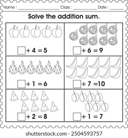 Easy additional worksheet for kids  (activity 7)