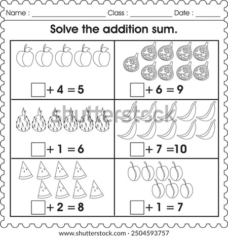 Easy additional worksheet for kids  (activity 7)