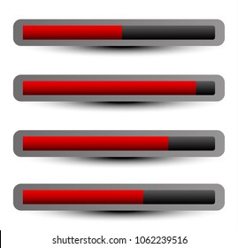 Easy to adjust faders, adjusters, sliders with different levels