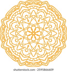 easy and beautiful mandala design for coloring book, mandala art for henna and tattoo design 
See less