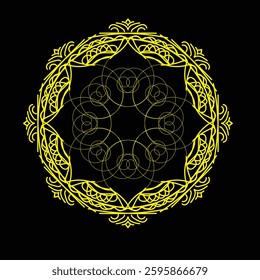 easy and beautiful mandala design for coloring book, mandala art for henna and tattoo design 
See less