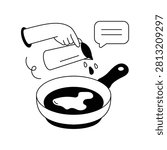 Easy Breakfast Vector Illustration Eps 10 File
