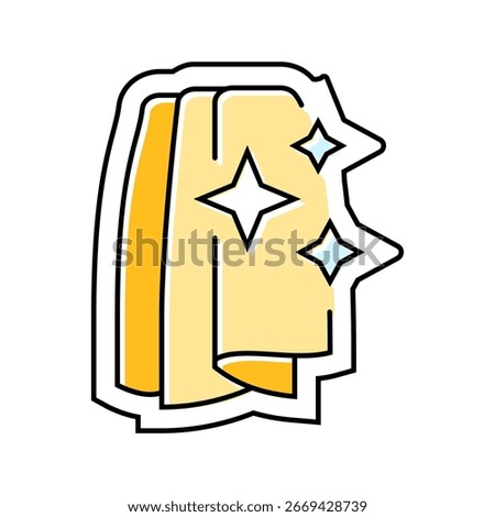 easy clean color icon vector. easy clean sign. isolated symbol illustration
