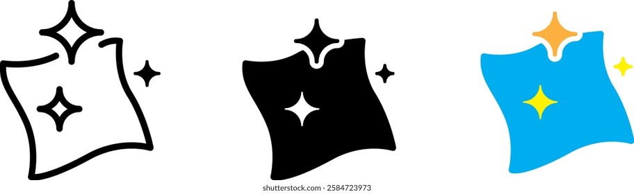 Easy To Clean icon , vector illustration