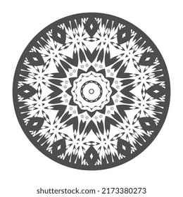 Easy custom mandala with abstract maker