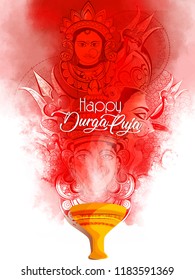 easy to edit innovative abstract or poster for Happy Durga Puja, navratri India festival holiday background easy to edit innovative abstract or poster for Happy Durga Puja, navratri India festival holiday background