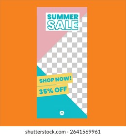 Easy to edit sales ad designs for banners, marketing and digital projects