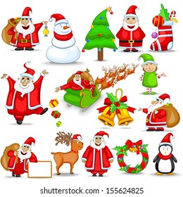 easy to edit vector illustration of Christmas design element