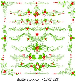easy to edit vector illustration of Christmas decoration