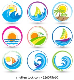 easy to edit vector illustration of nature icon