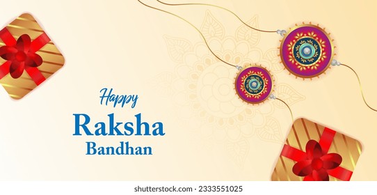 easy to edit vector illustration of Rakhi background for Indian festival Raksha bandhan celebration