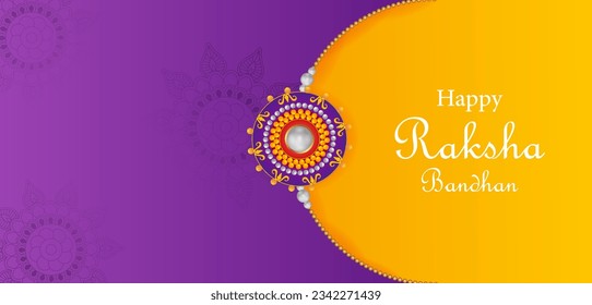 easy to edit vector illustration of Rakhi background for Indian festival Raksha bandhan celebration