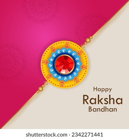 easy to edit vector illustration of Rakhi background for Indian festival Raksha bandhan celebration